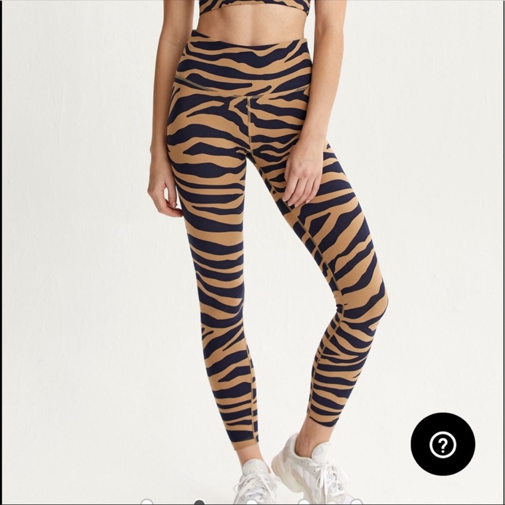 Varley | Century Zebra Print leggings